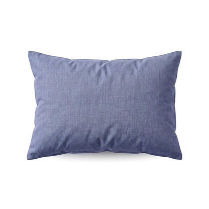 Zelesta Comfort Structure Taies d'Oreiller - Set de 2 - Bleu Jean