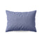 Zelesta Comfort Structure Taies d'Oreiller - Set de 2 - Bleu Jean