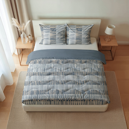 Zelesta Royalbed Coton - Motif Damier