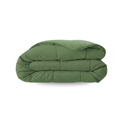 Zelesta Comfort Unie Couette Été - Vert Éternel