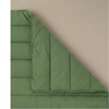 Zelesta Comfort Unie Couette Été - Vert Éternel