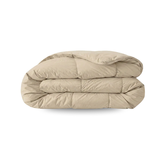 Zelesta Comfort Unie Couette Été - Sable Chaud