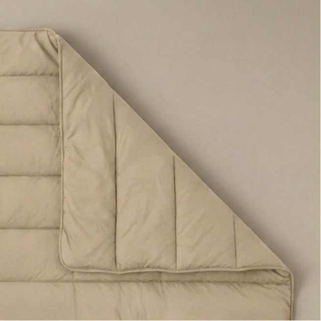 Zelesta Comfort Unie Couette Été - Sable Chaud