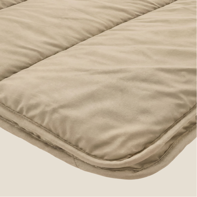 Zelesta Comfort Unie Couette Été - Sable Chaud