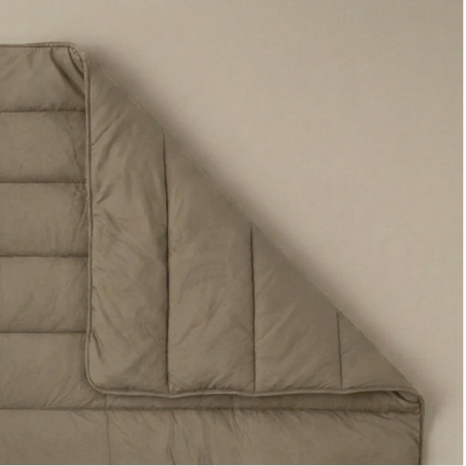 Zelesta Comfort Unie Couette Été - Taupe Naturel