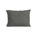 Zelesta Comfort Unie Taies d'Oreiller - Set de 2 - Anthracite