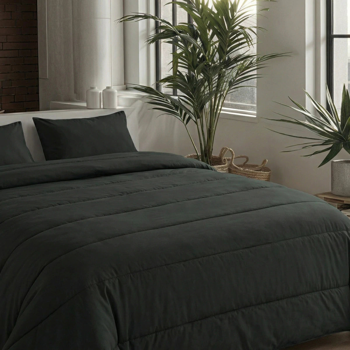 Zelesta Comfort Unie Couette - Noir