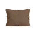 Zelesta Comfort Unie Taies d'Oreiller - Set de 2 - Moka