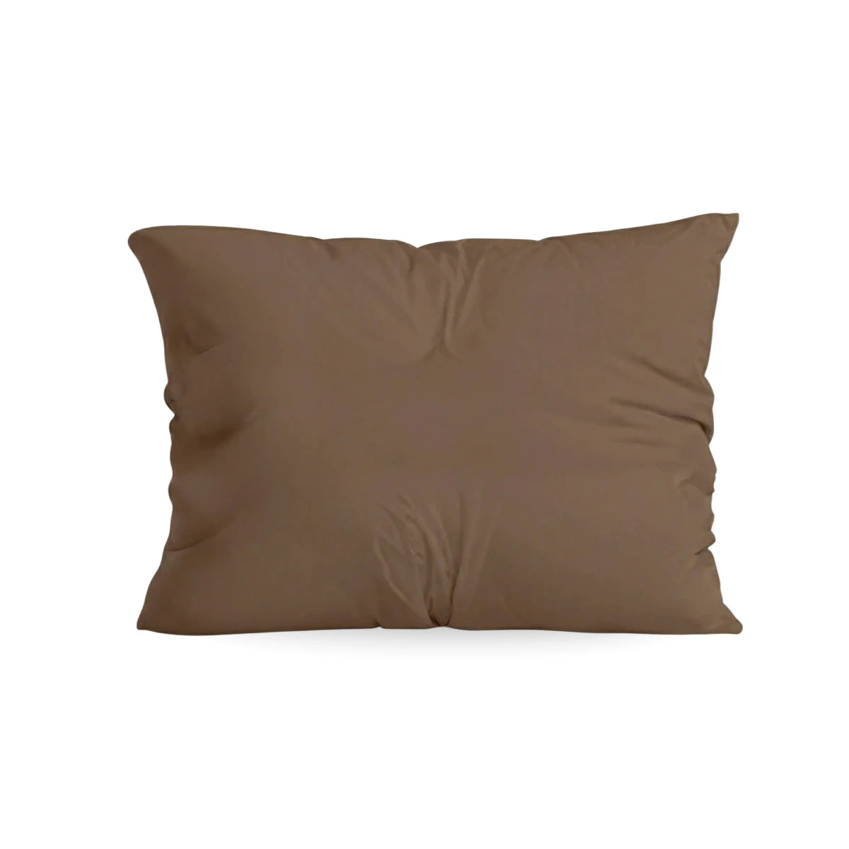 Zelesta Comfort Unie Taies d'Oreiller - Set de 2 - Moka