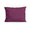 Zelesta Comfort Unie Taies d'Oreiller - Set de 2 - Bordeaux
