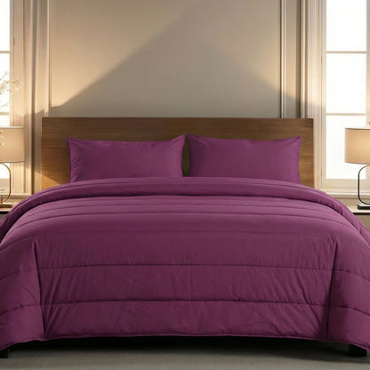 Zelesta Comfort Unie Couette - Bordeaux