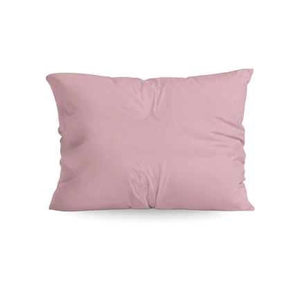 Zelesta Comfort Unie Taies d'Oreiller - Set de 2 - Vieux Rose