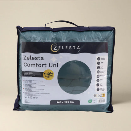 Zelesta Comfort Unie Couette - Vert de Mer