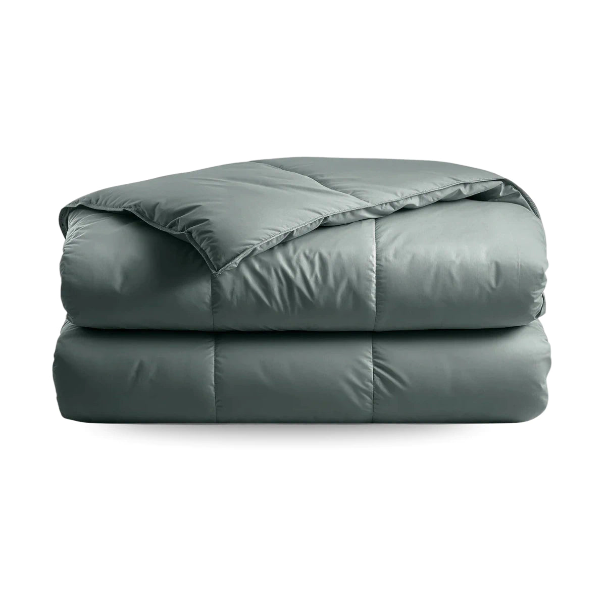 Zelesta Deluxe Unie Couette Été Satin de Coton - Pur Vert