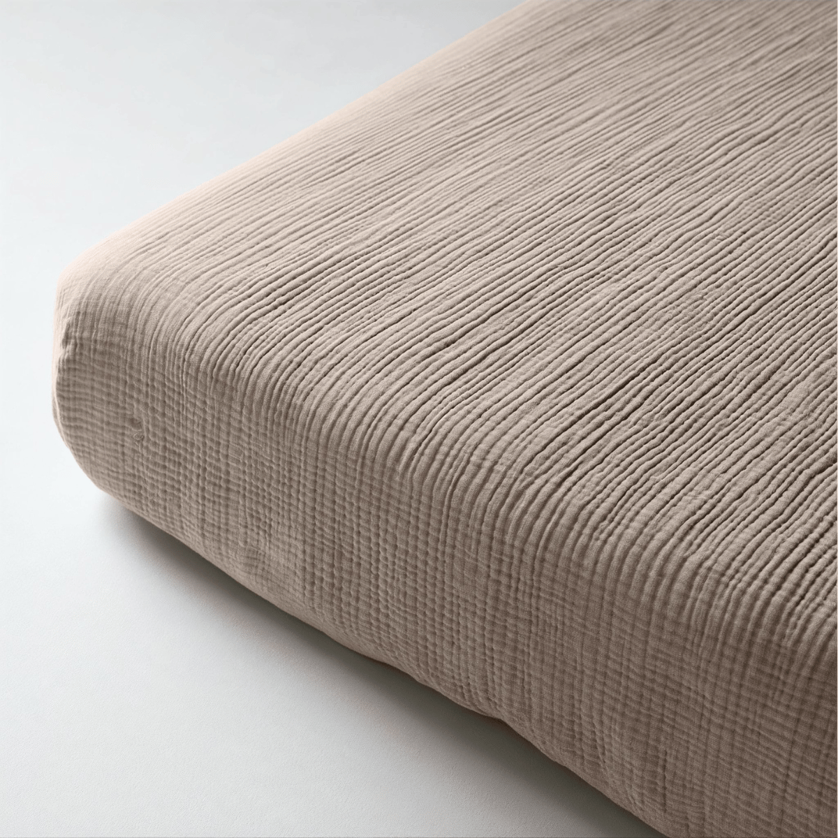 Mousseline Drap-Housse - Taupe