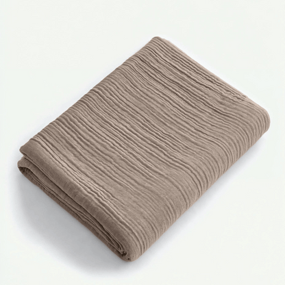 Mousseline Drap-Housse - Taupe
