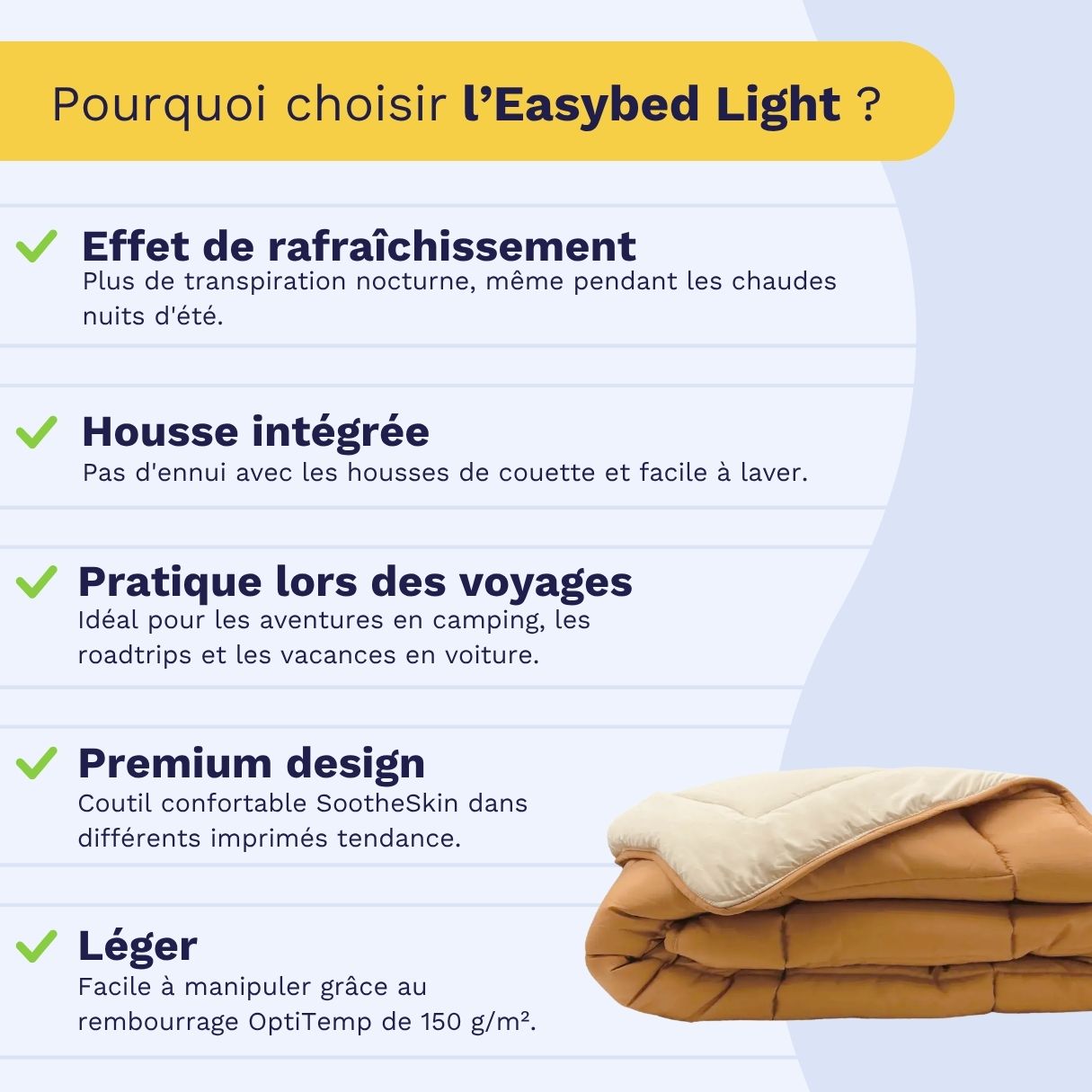Zelesta Easybed Light - Bronze Brun & Lin