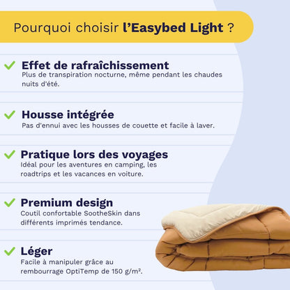 Zelesta Easybed Light - Bronze Brun & Lin