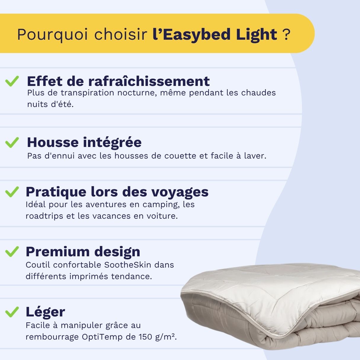 Zelesta Easybed Light - Taupe & Lin