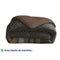 Zelesta Royalbed - Rayures Marron