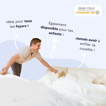 Zelesta Premiumbed Light Coton - Taupe & Crème