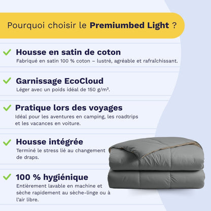Zelesta Premiumbed Light Coton - Taupe & Anthracite