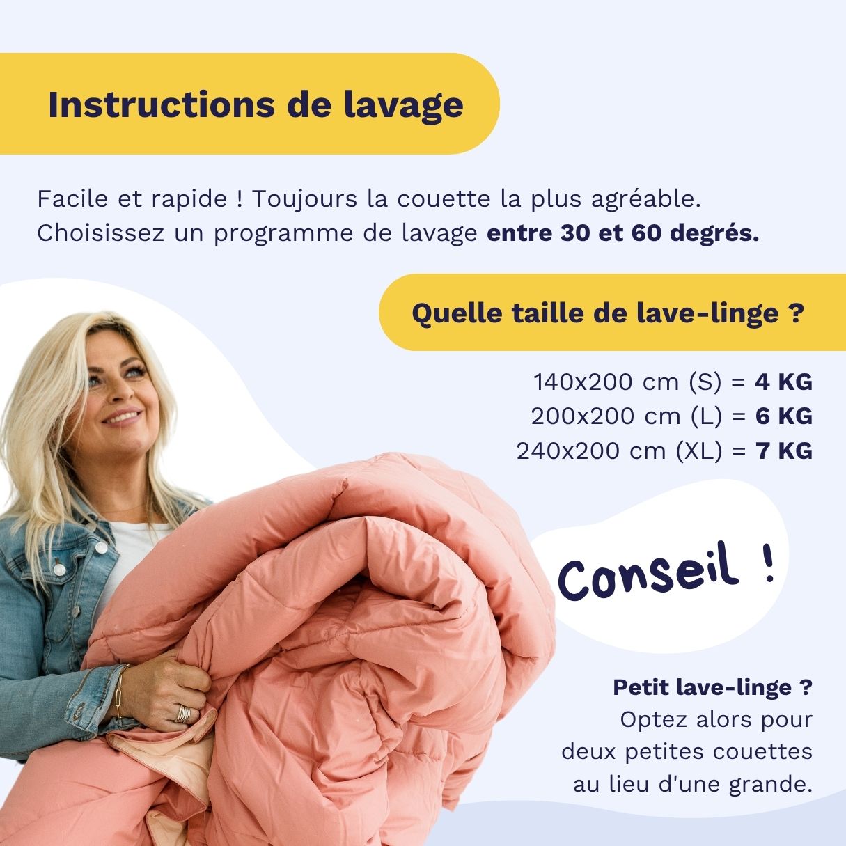 Zelesta Premiumbed Light Coton - Taupe & Crème