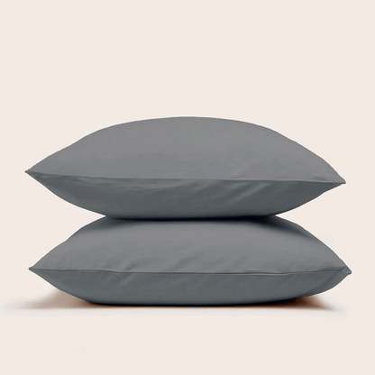 Zelesta Easybed - Taies d'Oreiller - Set de 2 - Gris