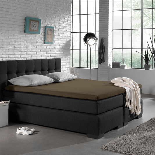 Drap-housse Jersey Topper Taupe