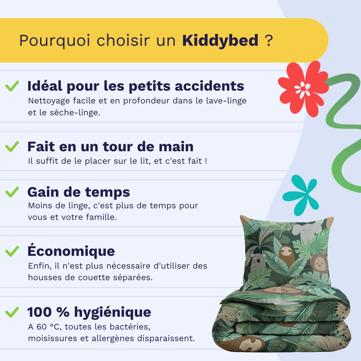 Zelesta Kiddybed - Fantaisie de la Jungle