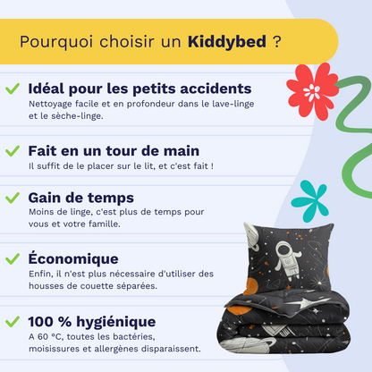 Zelesta Kiddybed Coton - Homme de l'Espace