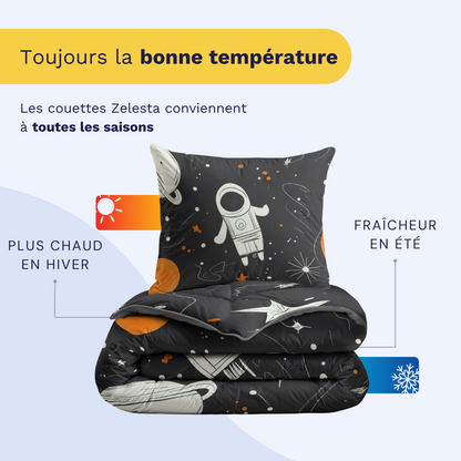 Zelesta Kiddybed Coton - Homme de l'Espace