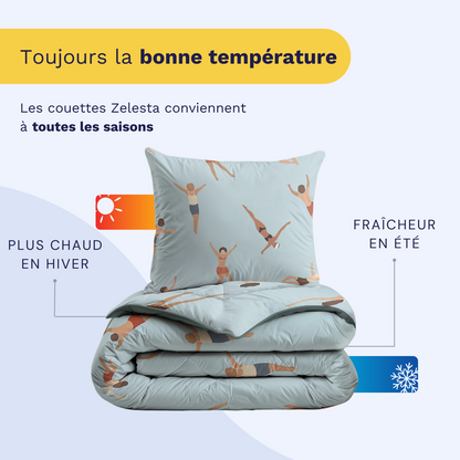 Zelesta Kiddybed Coton - Nageurs