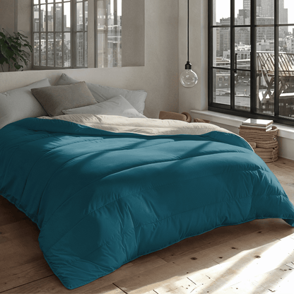 Zelesta Royalbed Light - Pétrole & Plage de Sable