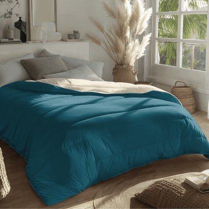 Zelesta Royalbed Light - Pétrole & Plage de Sable