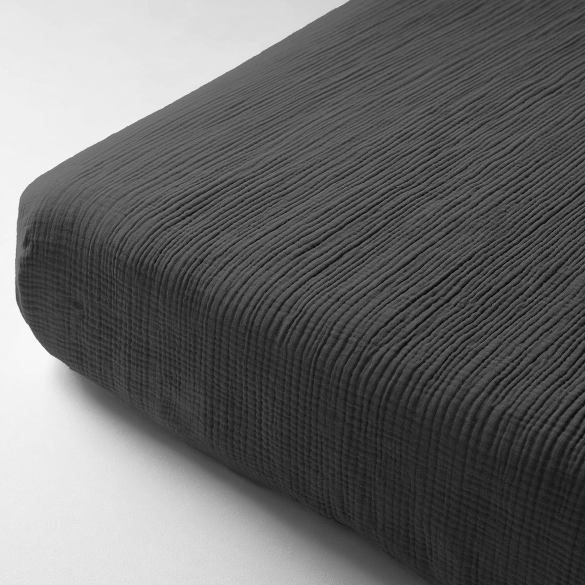 Mousseline Drap-Housse - Anthracite