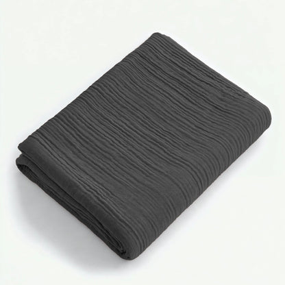 Mousseline Drap-Housse - Anthracite