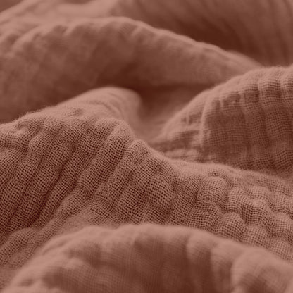 Mousseline Drap-Housse - Rose Poudré