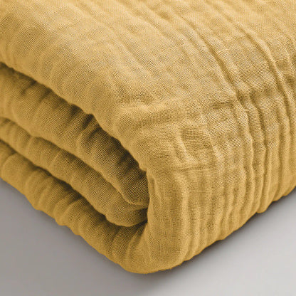 Mousseline Drap-Housse - Ocre-jaune