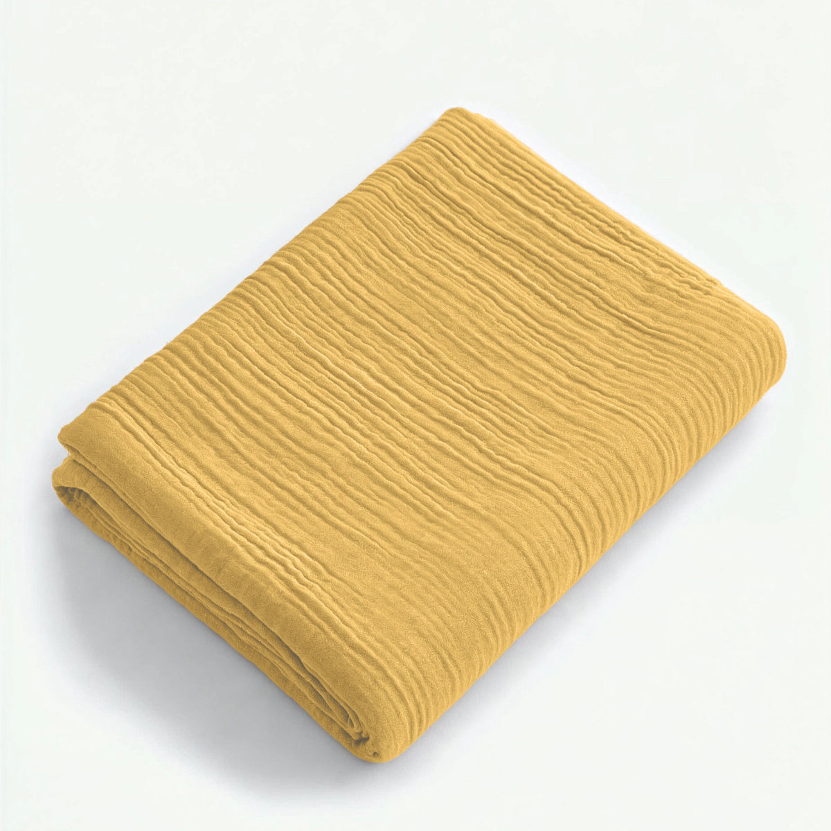 Mousseline Drap-Housse - Ocre-jaune