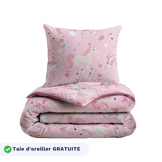 Zelesta Kiddybed - Licorne Arc-en-Ciel