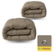 Zelesta Wonderbed 4 Saisons Double - Taupe Naturel