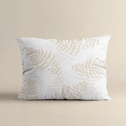 Zelesta Royalbed Taies d'Oreiller - Set de 2 - Feuilles de Chêne