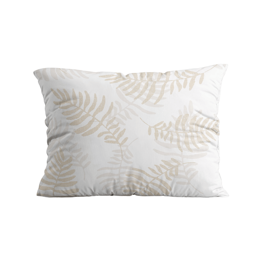Zelesta Comfort Design Taies d'Oreiller - Set de 2 - Feuilles de Chêne