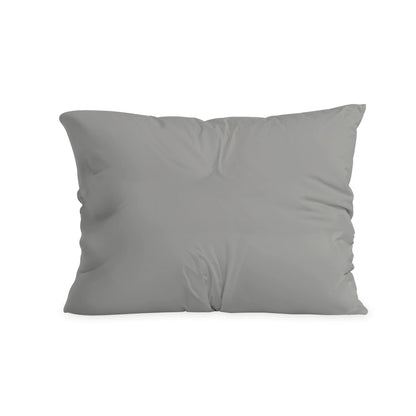 Zelesta Pure Duo Taies d'Oreiller Coton - Set de 2 - Gris Foncé