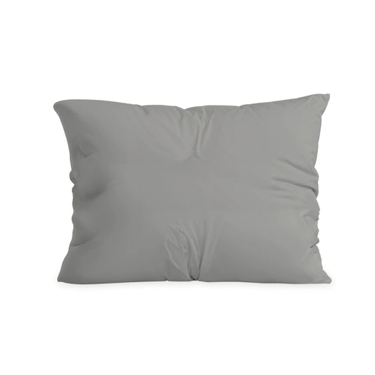 Zelesta Pure Duo Taies d'Oreiller Coton - Set de 2 - Gris Foncé
