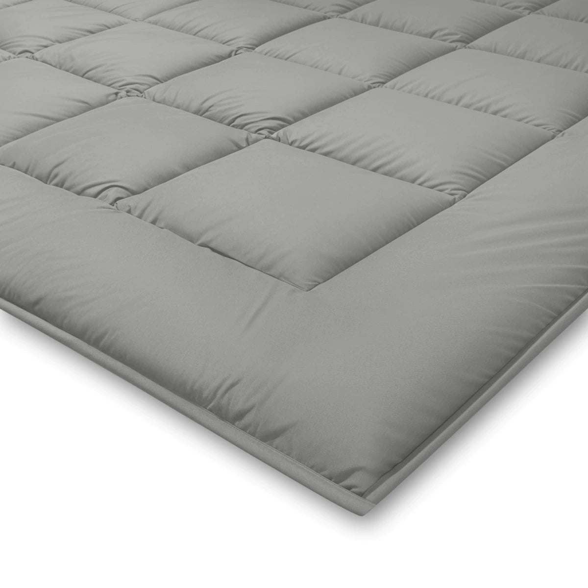 Zelesta Pure Duo Couette Été Coton - Gris Foncé & Gris Clair