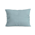 Zelesta Pure Duo Taies d'Oreiller Coton - Set de 2 - Bleu Gris