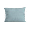 Zelesta Pure Duo Taies d'Oreiller Coton - Set de 2 - Bleu Gris