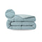 Zelesta Pure Duo Couette Été Coton - Bleu Gris & Bleu Clair